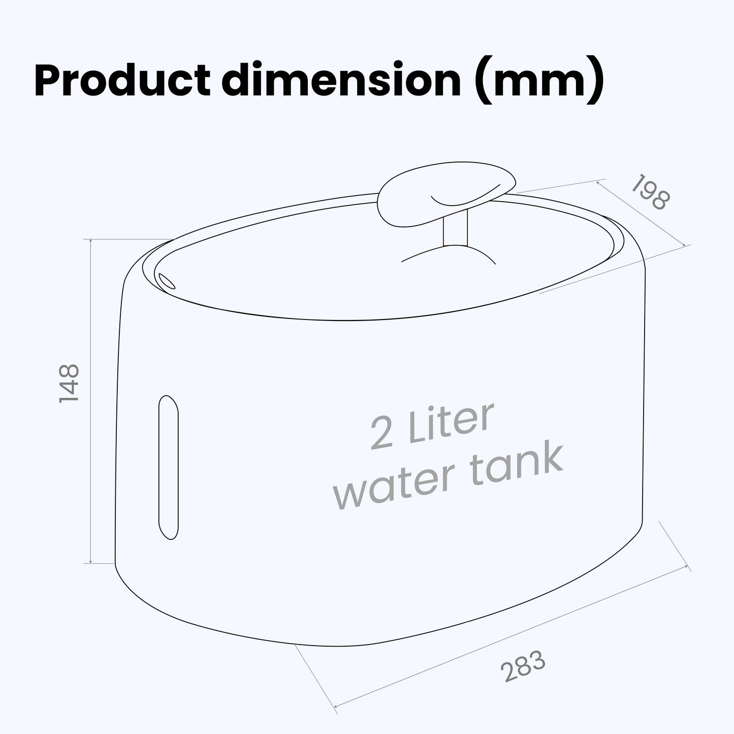 Moonlight Pet Water Fountain