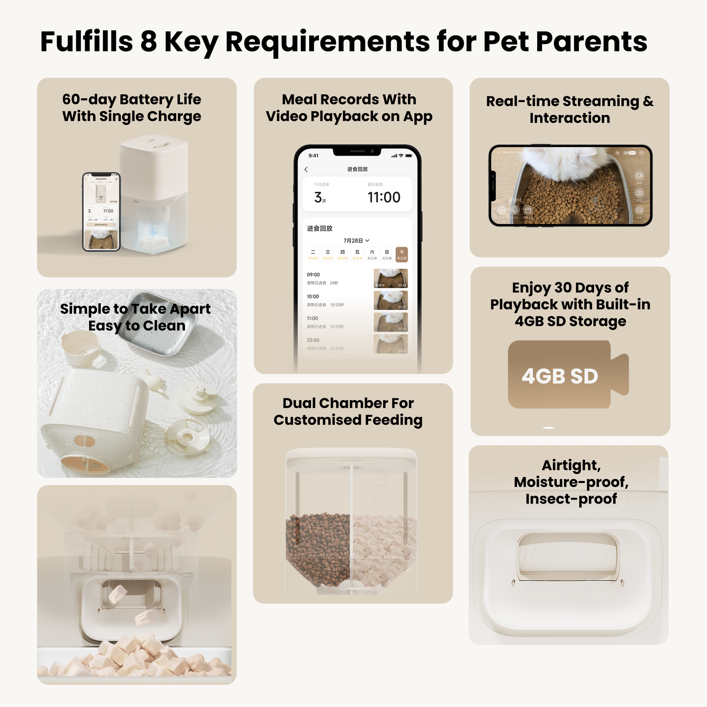 Mousse Smart Pet Feeder