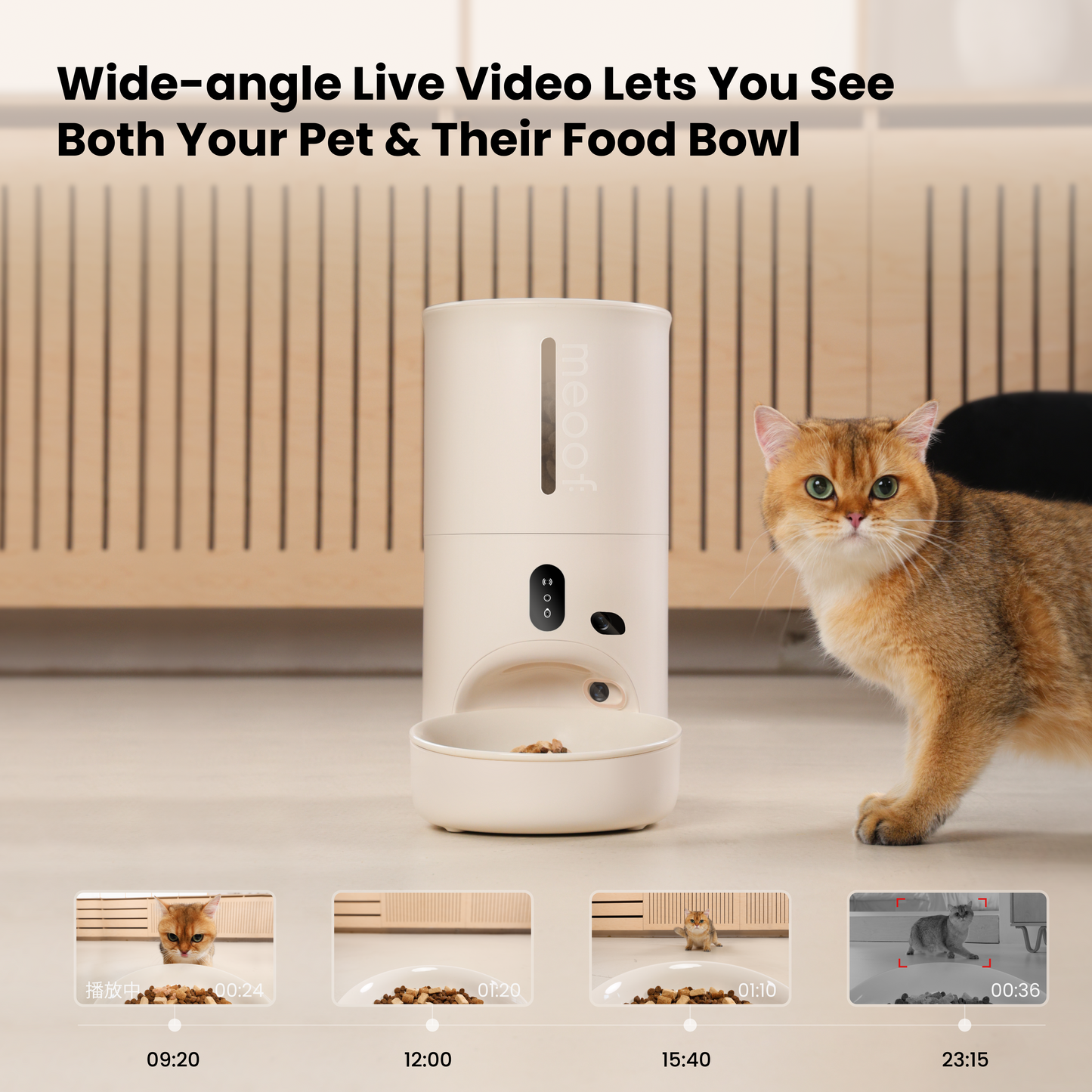 Swissroll Smart Pet Feeder