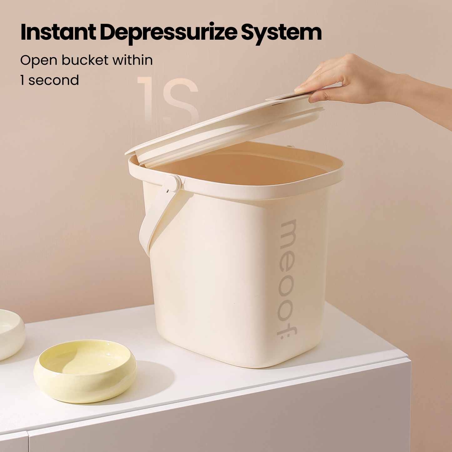 Smart Vacuum Pet Food Storage Container